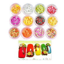 Load image into Gallery viewer, 3D Fruit Slices Nail Art Decorations Strawberry lime Slices
