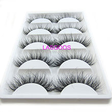 Load image into Gallery viewer, 2Box/5X Real Mink False Eyelashes 100% Siberian Mink Fur 10 PAIR TOTAL
