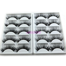 Load image into Gallery viewer, 2Box/5X Real Mink False Eyelashes 100% Siberian Mink Fur 10 PAIR TOTAL
