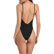 Load image into Gallery viewer, VACAY BLACK Sexy Low Back Black One-Piece Swimsuit up to 3XXX
