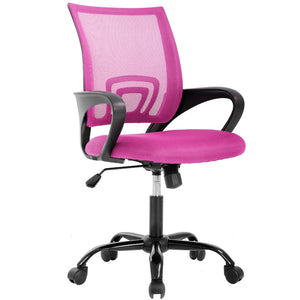 Mid Back Mesh Ergonomic Beauty Chair, Multiple Colors