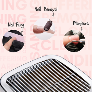 Makartt Nail Dust Collector 60W Extractor Vacuum Dust Collector for Nails Acrylic Nail Drill Dust Extractor Nail Salon Equipment with 2 Powerful Nail Fan MK200