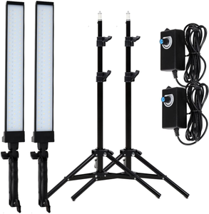 GSKAIWEN 180 LED Light Photography Studio LED Lighting Kit Adjustable Light with Light Stand Tripod Photographic Video Fill Light