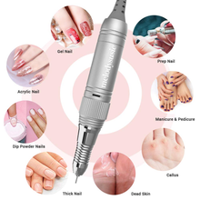 Load image into Gallery viewer, Melodysusie 30000 RPM Professional Nail Drill-Scarlet, High Speed, Low Heat, Low Noise, Low Vibration, Portable Electric Efile Drill for Shaping, Buffing, Removing Acrylic Nails, Gel Nails
