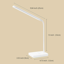 Load image into Gallery viewer, Cordless Led Desk Lamp Rechargeable 2000Mah Battery Powered, 3 Colors 6 Brightness Dimmable, Portable Table Lamp for Reading Study Book Bedside Bed Bedroom
