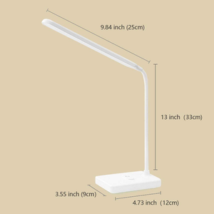 Cordless Led Desk Lamp Rechargeable 2000Mah Battery Powered, 3 Colors 6 Brightness Dimmable, Portable Table Lamp for Reading Study Book Bedside Bed Bedroom