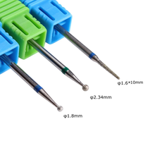 Load image into Gallery viewer, 3PCS Cuticle Clean Carbide Nail Drill Bit Diamond Rotary Burrs Electric Nail File for Manicure Pedicure Tools
