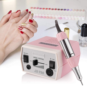 Makartt Nail Drill Portable Electric Nail File Machine Geneviere E File Pink JD700 Professional 30000RPM Manicure Drill for Acrylic Nails Poly Nail Gel Polish