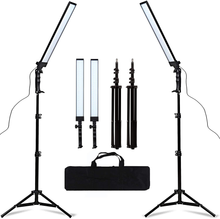 Load image into Gallery viewer, GSKAIWEN 180 LED Light Photography Studio LED Lighting Kit Adjustable Light with Light Stand Tripod Photographic Video Fill Light
