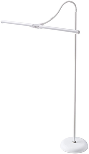 Daylight Company LLC UN1530 Daylight Duo LED Art & Craft Floor Lamp-White