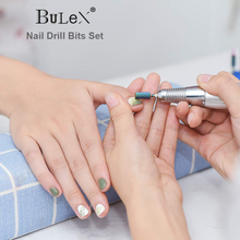 Load image into Gallery viewer, Bulex 7Pcs Nail Drill Bits for Acrylic Nails - 3/32 Electric Nail Drill Bit Set - Professional Nails Supply Carbide Nail Drill Bit for Gel Nails Cuticles
