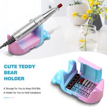 Load image into Gallery viewer, Rechargeable Nail Drill Machine 35000RPM Cordless Electric Nail File Professional Acrylic Nail Drill Kit for Gel Nails Manicure Pedicure Polishing Shape Tools for Home and Salon Use
