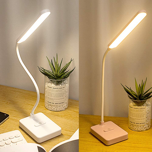 Cordless Led Desk Lamp Rechargeable 2000Mah Battery Powered, 3 Colors 6 Brightness Dimmable, Portable Table Lamp for Reading Study Book Bedside Bed Bedroom