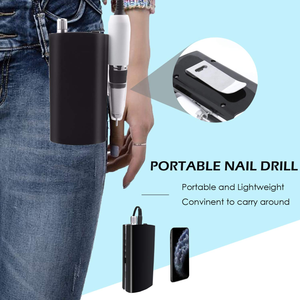 Professional Rechargeable 30000 Rpm Nail Drill,Lumcrissy Nail Drills for Acrylic Nails,Electic Nail Drill Machine for Gel Nails