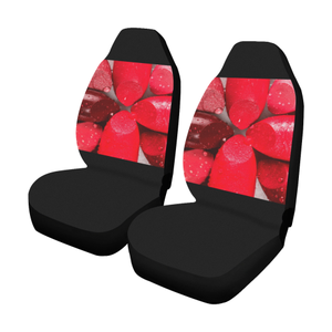 Unique Novelty Lipstick Car Seat Covers (set of 2)