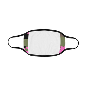 CAMO PINK NAIL TECHNICIAN FACE DUST MASK Mouth Mask