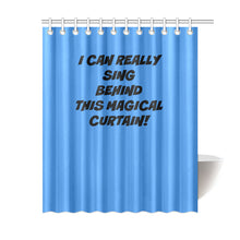 Load image into Gallery viewer, UNIQUE NOVELTY SINGING IN THE SHOWER CURTAIN 6 COLORS &quot;69X84&quot;
