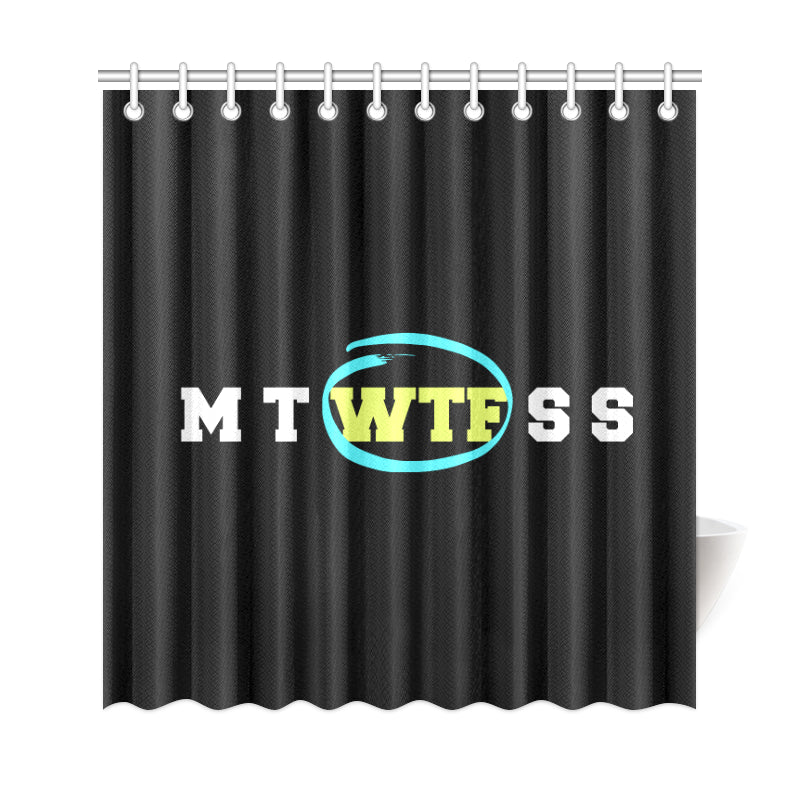 FUNNY NOVELTY SHOWER CURTAIN 69X72