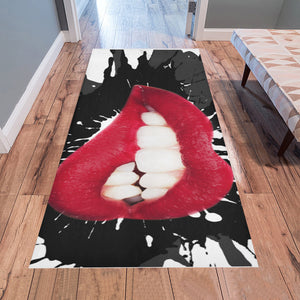 Makeup Lipstick Hallway Rug 7'x 3'3''