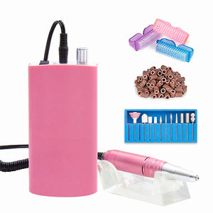 Rechargeable Mobile nail drill EFILE colors 30,000PRM