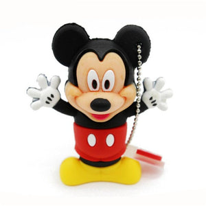 JASTER creative Mouse Mickey and Minnie USB Flash Drive Animal Cartoon Flash Drive 4GB 8GB 16GB 32GB 64gb memory stick u disk