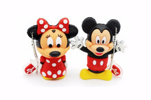 Load image into Gallery viewer, JASTER creative Mouse Mickey and Minnie USB Flash Drive Animal Cartoon Flash Drive 4GB 8GB 16GB 32GB 64gb memory stick u disk
