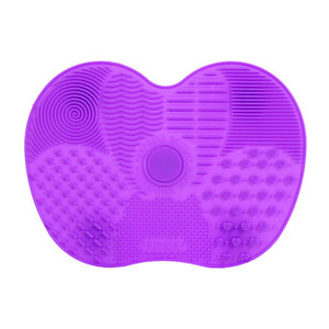 makeup brush silicone cleaning pad 