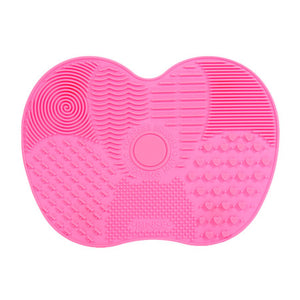 makeup brush silicone cleaning pad 