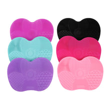 Load image into Gallery viewer, Silicone Makeup brush cleaner pad with Suction Cups
