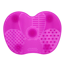 Load image into Gallery viewer, makeup brush silicone cleaning pad 
