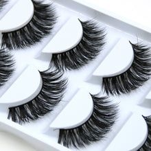 Load image into Gallery viewer, 5X PAIRS Handmade FAUX Mink False Eyelashes
