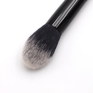 Fashion Makeup Tattoo Artist Super Soft Tipped Synthetic Bristles Unique 2-in-1 Shade Light Angled Contour Highlighting Brush