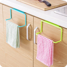 Load image into Gallery viewer, Hot Towel Rack Hanging Holder Organizer Bathroom Shelves Door Kitchen Cabinet Cupboard Hanging Wash Cloth Organizer
