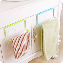 Load image into Gallery viewer, Hot Towel Rack Hanging Holder Organizer Bathroom Shelves Door Kitchen Cabinet Cupboard Hanging Wash Cloth Organizer
