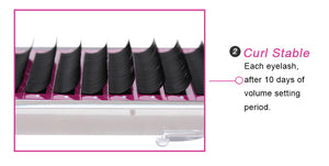 All Size J B C D Curl Individual Mink Eyelash Extension .05 .10 .15mm Natural Black Thick Soft Lashes Extension For Professionals