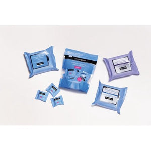 BULK Cleansing Facial Wipes, Individually Wrapped, 20 ct (4 bags TOTAL)